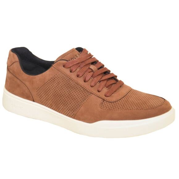 Cole Haan Men's Grand Crosscourt Modern Tennis Sneaker 8.5 NWOB Suede Cushioned - Picture 1 of 11